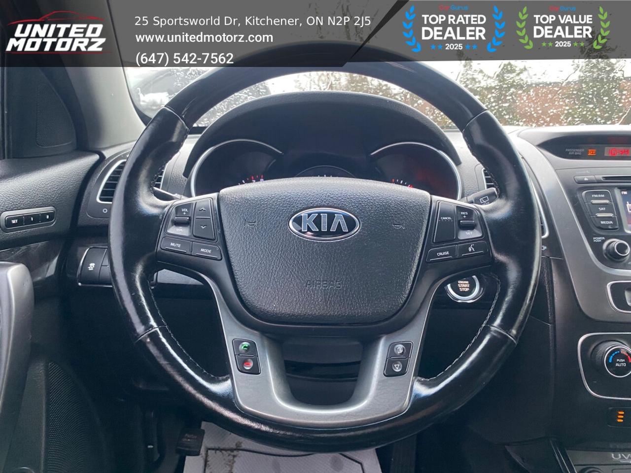 2015 Kia Sorento EX~SAFETY CERTIFIED~NO ACCIDENTS~16 Service Record Photo