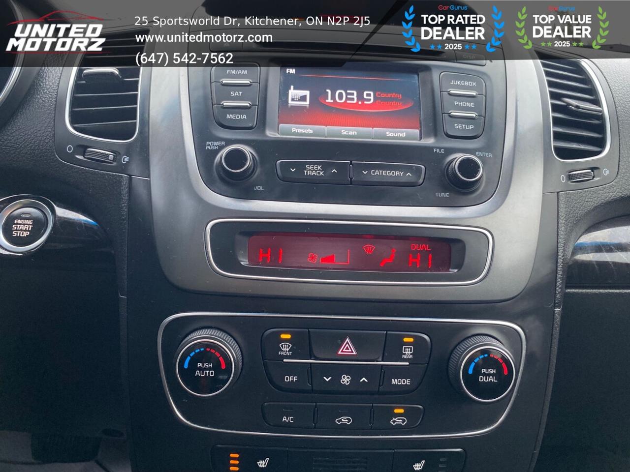 2015 Kia Sorento EX~SAFETY CERTIFIED~NO ACCIDENTS~16 Service Record Photo