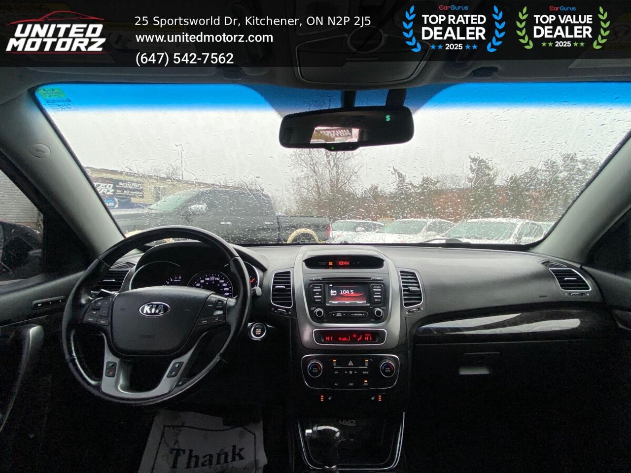 2015 Kia Sorento EX~SAFETY CERTIFIED~NO ACCIDENTS~16 Service Record Photo