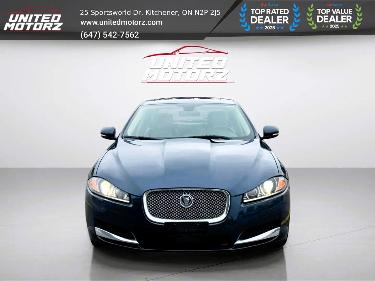2013 Jaguar XF V6 AWD~22 Service Records~Beige Leather Photo