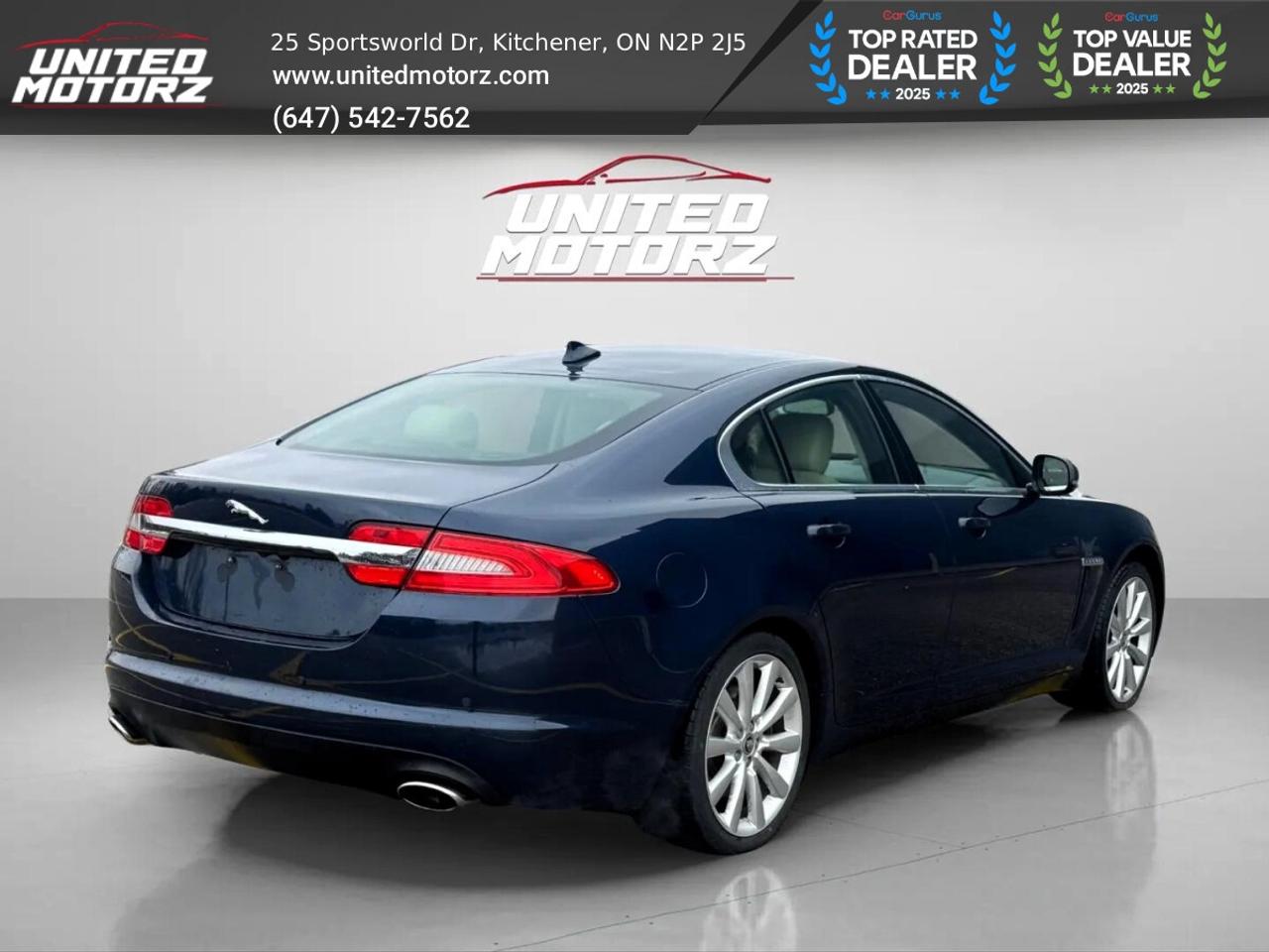 2013 Jaguar XF V6 AWD~22 Service Records~Beige Leather Photo