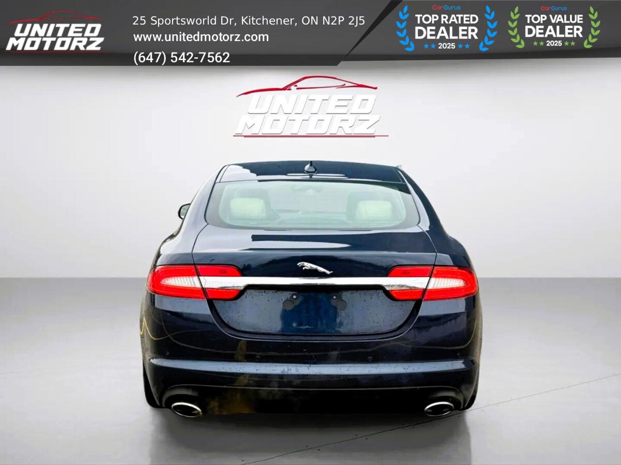 2013 Jaguar XF V6 AWD~22 Service Records~Beige Leather Photo