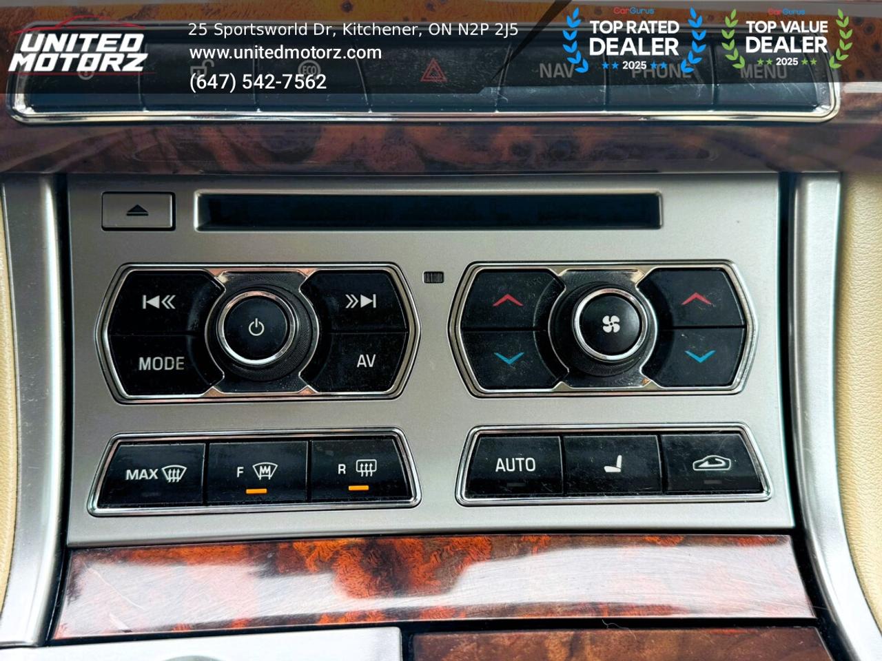 2013 Jaguar XF V6 AWD~22 Service Records~Beige Leather Photo