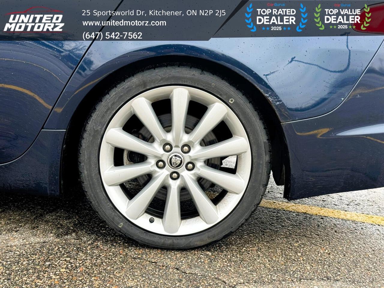 2013 Jaguar XF V6 AWD~22 Service Records~Beige Leather Photo