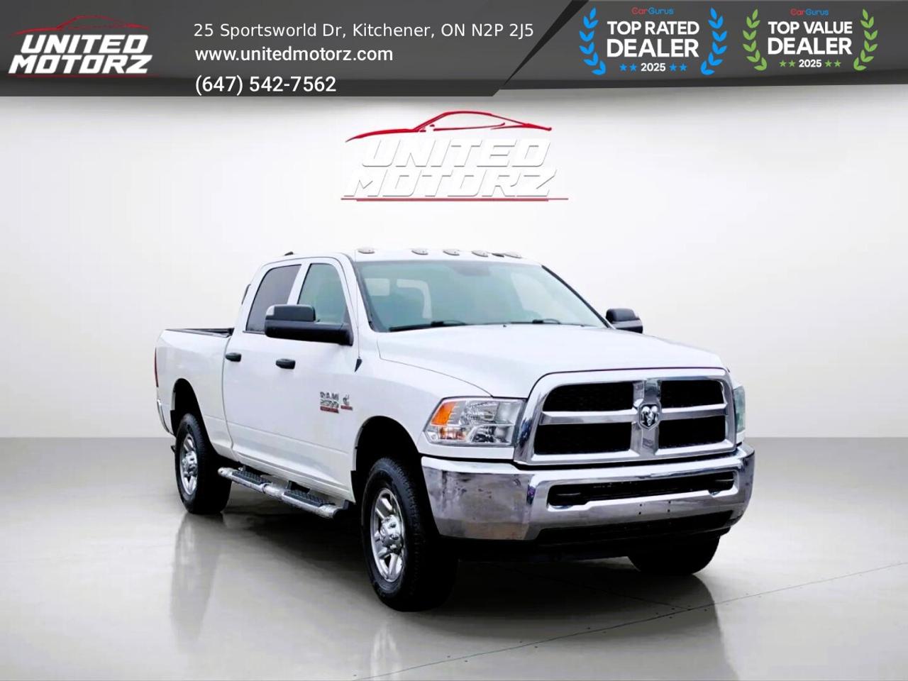 2018 RAM 2500 ST Crew Cab Cummins Diesel 6.7L V6~NO AC Photo