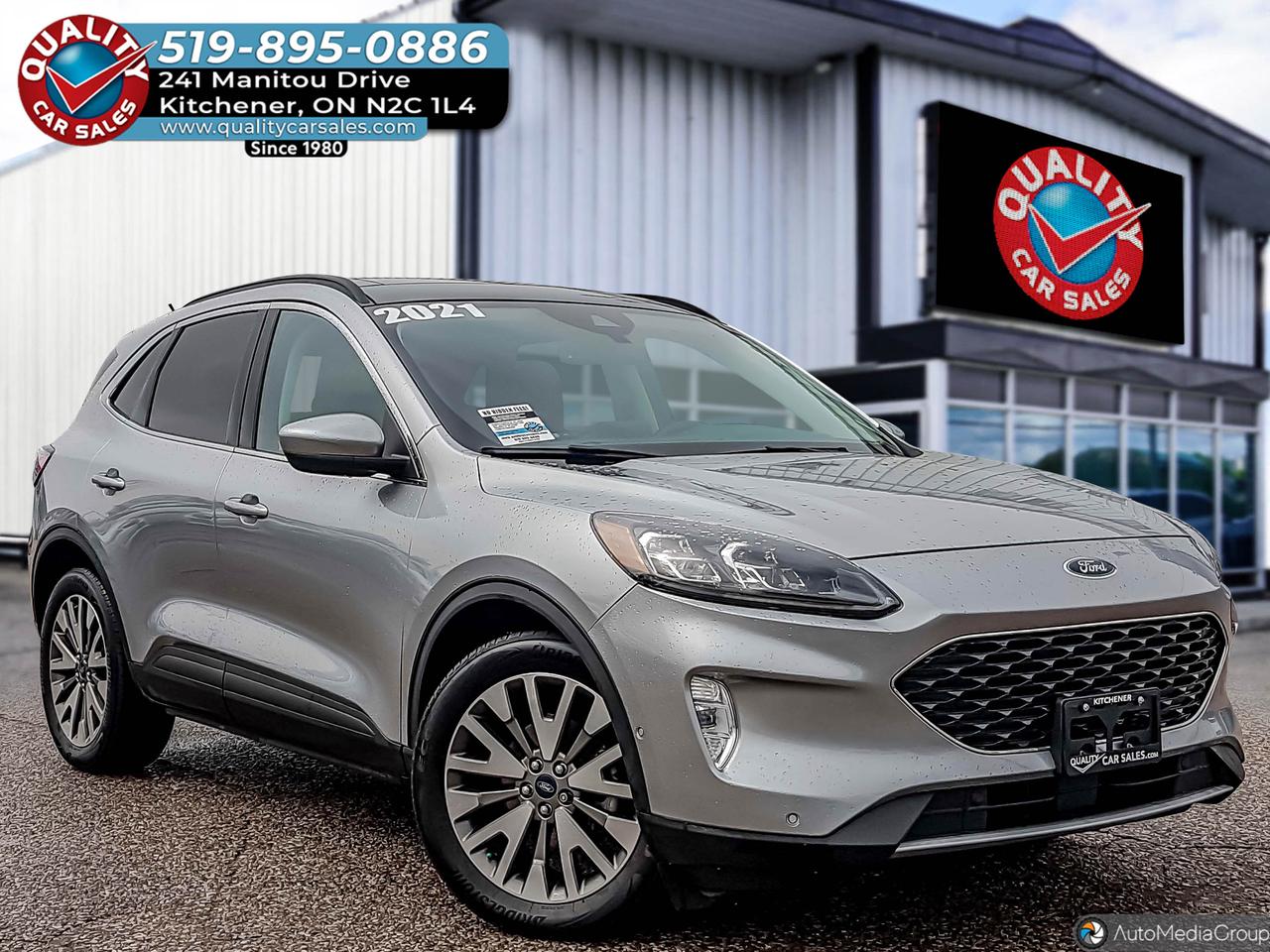 2021 Ford Escape HYBRID Titanium AWD *LEATHER-SUNROOF*