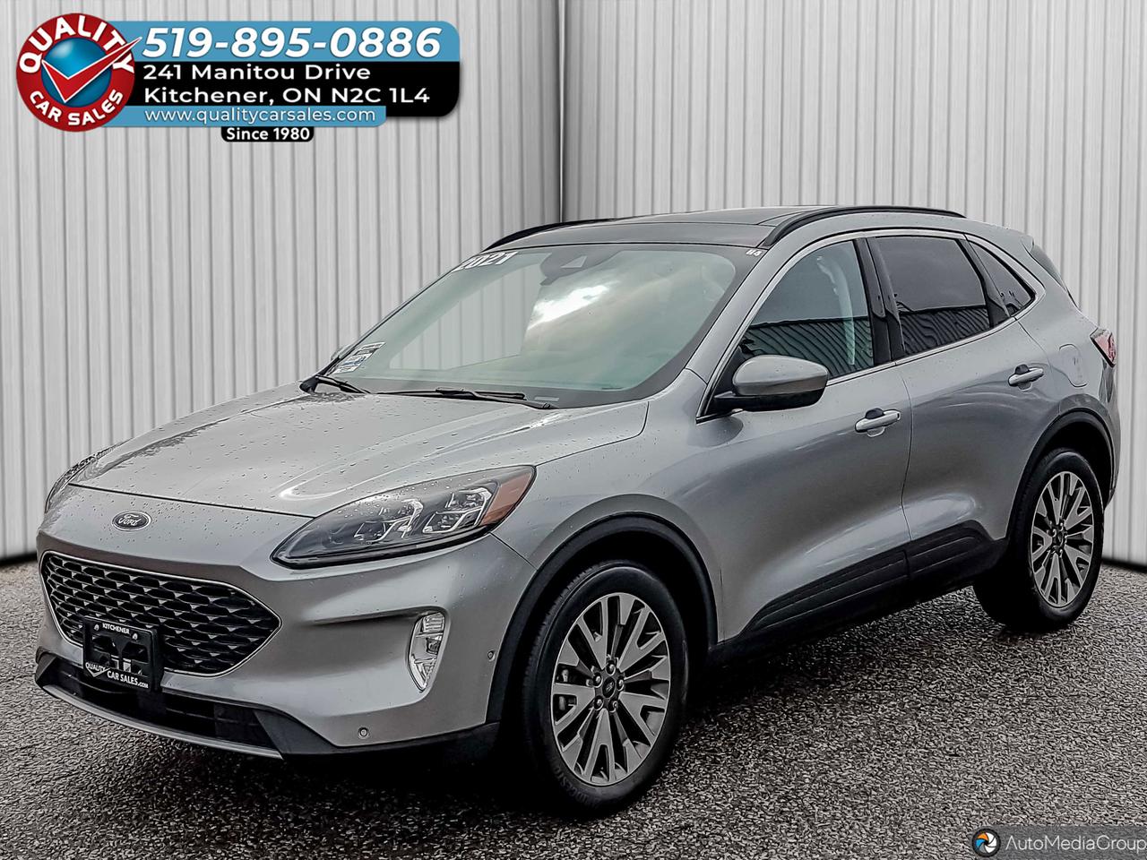 2021 Ford Escape HYBRID Titanium AWD *LEATHER-SUNROOF* Photo