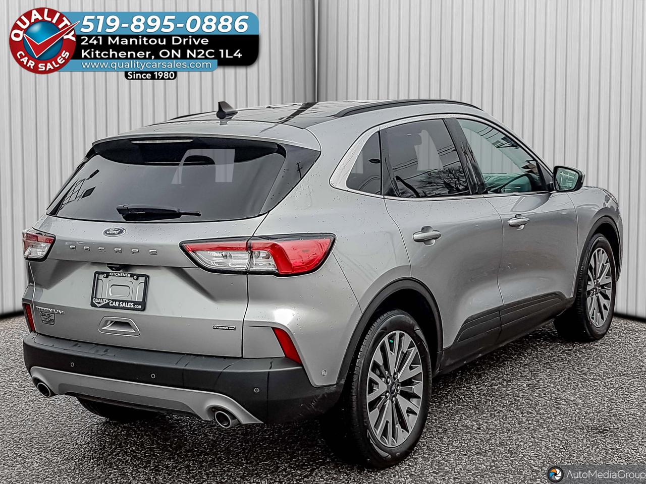 2021 Ford Escape HYBRID Titanium AWD *LEATHER-SUNROOF* Photo3