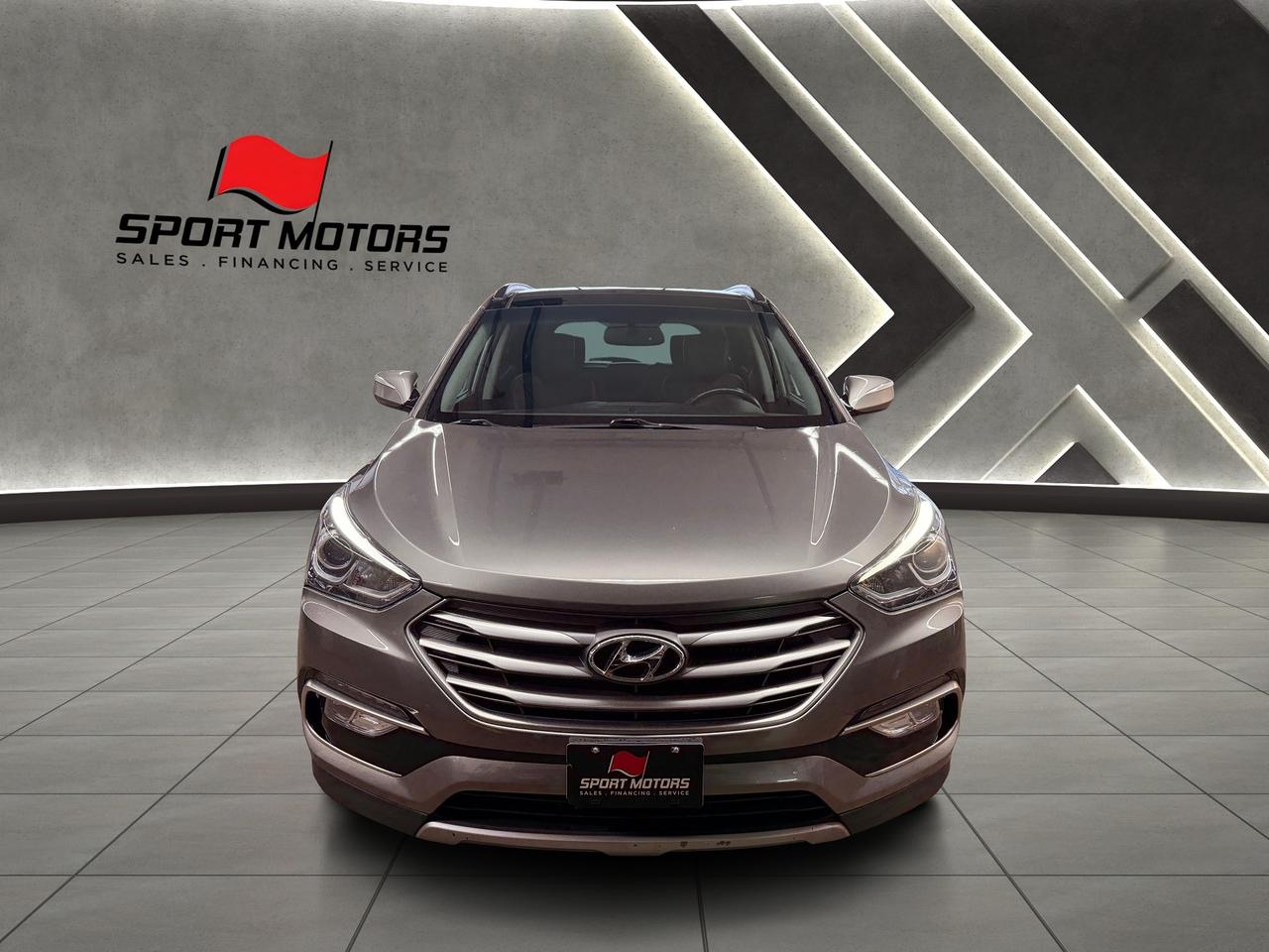 2017 Hyundai Santa Fe Sport Limited+2.0T AWD+Pano Roof+BSM+Cooled Seats+GPS Photo