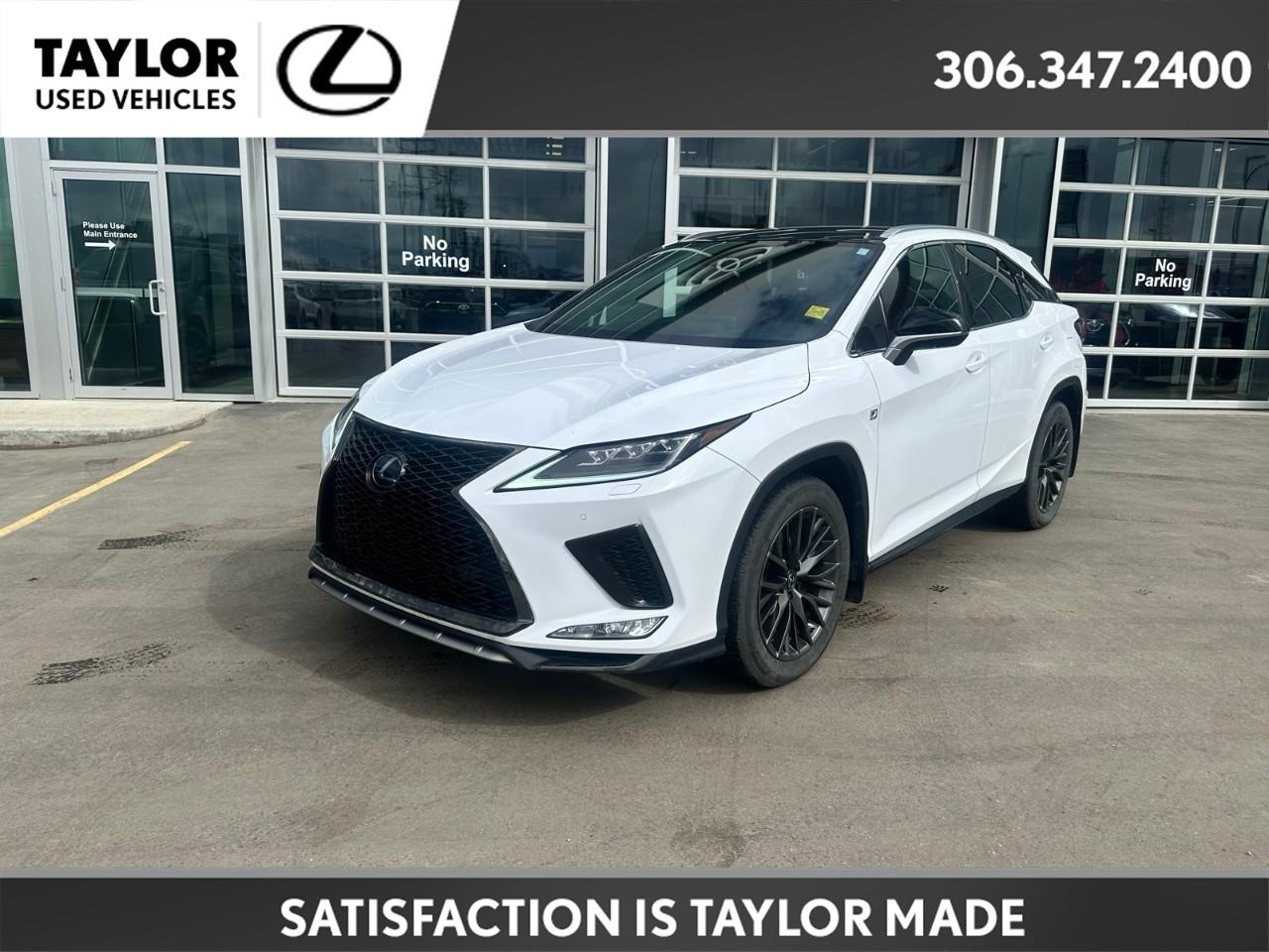 Used 2021 Lexus RX 350 F SPORT 3 PACKAGE! RED LEATHER INTERIOR for sale in Regina, SK