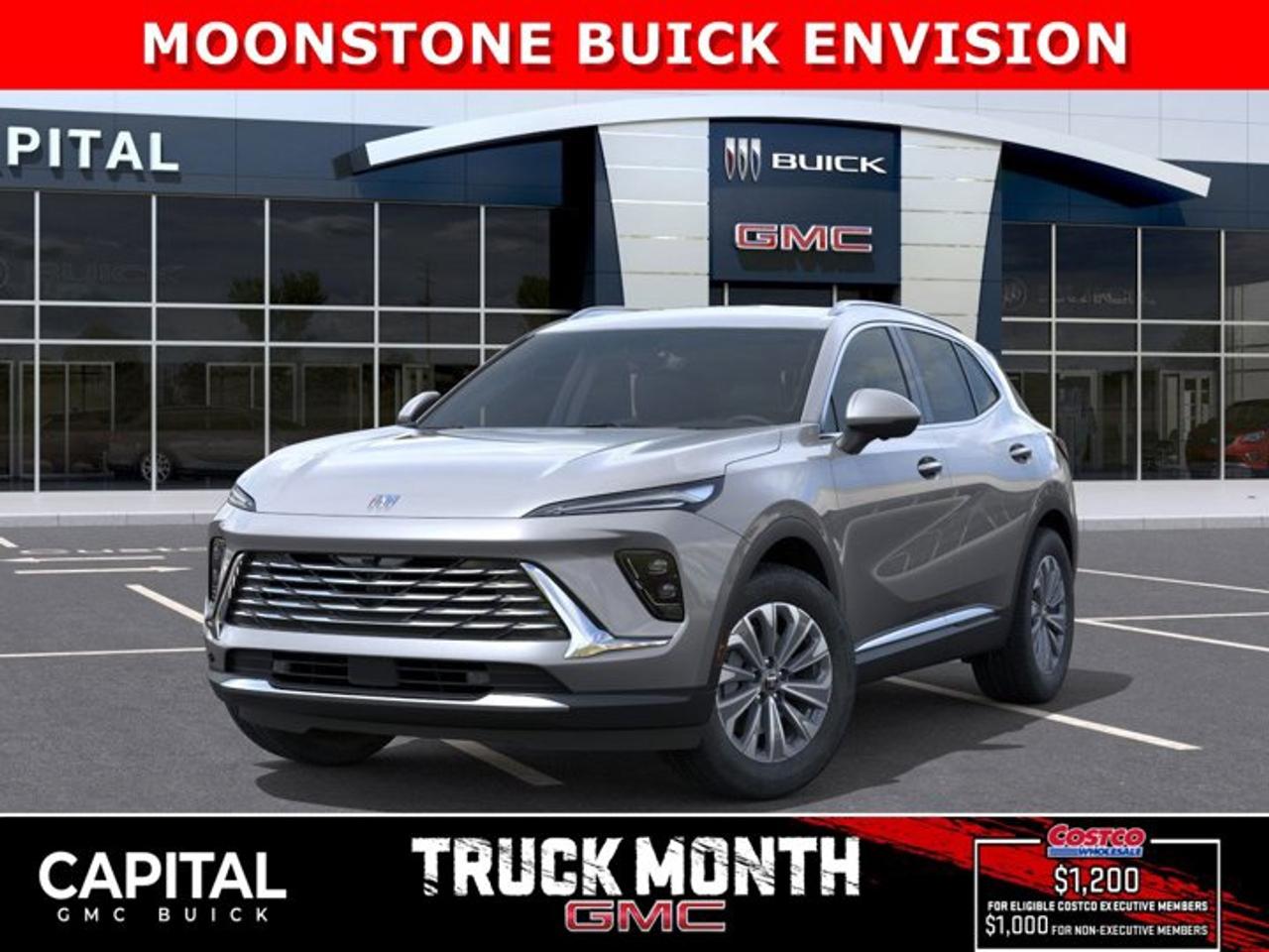 Check out this 2026 Buick Envision! ALL-WHEEL-DRIVE and Fully Equipped with options like an Ultra-Wide 30 Display Screen, Adaptive Cruise Control, Wireless Charger, Power Liftgate, Heads-up Display, Heated Seats, Heated Steering, Remote Start and a TON of Safety Features... CALL NOW!Ask for the Internet Department for more information or book your test drive today! Text 825-445-0521 for fast answers at your fingertips!AMVIC Licensed Dealer - Licence Number B1044900Disclaimer: All prices are plus taxes and include all cash credits and loyalties. See dealer for details. AMVIC Licensed Dealer # B1044900