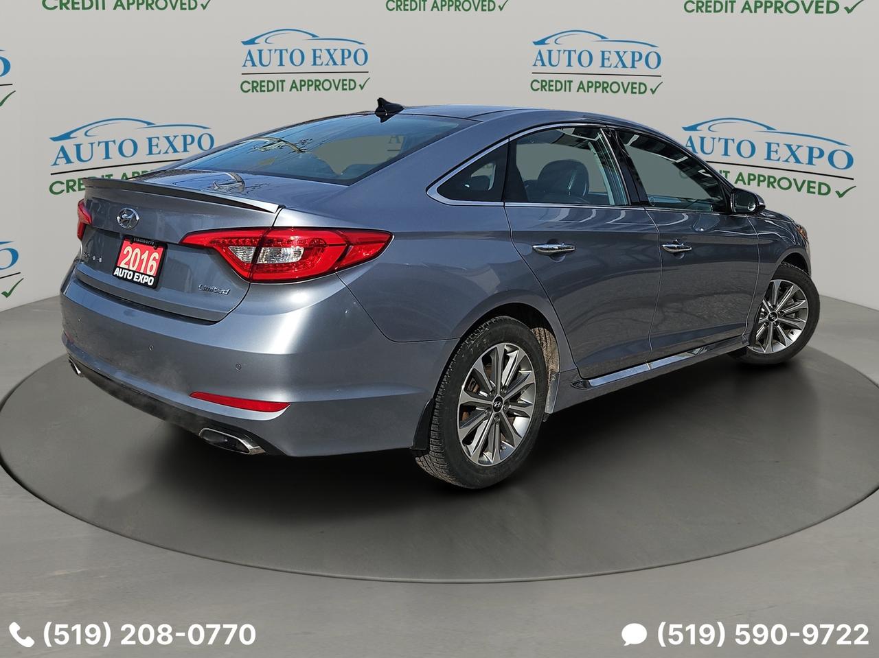 2016 Hyundai Sonata Limited,One Owner,Certified,Bluetooth,Leather,GPS Photo4