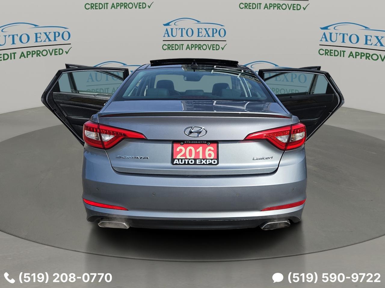 2016 Hyundai Sonata Limited,One Owner,Certified,Bluetooth,Leather,GPS Photo