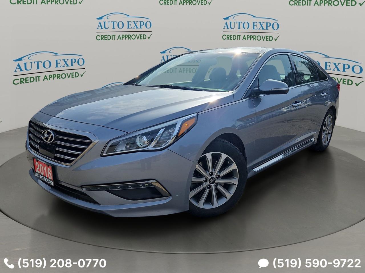 <p>Looking for a stylish and reliable sedan that offers a premium driving experience? Then check out this exceptional 2016 Hyundai Sonata Limited, now available at Auto Expo Inc.! This beauty has been meticulously maintained by its one previous owner, and its ready to provide you with years of comfortable and dependable service. With only 126,000km on the odometer, this Sonata is just getting started.</p><p>This Sonata Limited is a true head-turner, finished in a sleek silver exterior and boasting a sophisticated black leather interior. Its automatic transmission and front-wheel drive make for a smooth and confident ride, perfect for navigating city streets or embarking on longer journeys.</p><p>Here are a few of the features that make this Sonata Limited truly special:</p><ul><li><strong>Certified:</strong> Drive with complete peace of mind knowing this Sonata has undergone a thorough inspection, meeting Auto Expo Inc.s high standards.</li><li><strong>One Owner:</strong> Enjoy the assurance of a vehicle that has been well cared for, reflecting its quality and reliability.</li><li><strong>Bluetooth:</strong> Seamlessly connect your phone for hands-free calling and audio streaming.</li><li><strong>Leather:</strong> Sink into the luxurious comfort of the premium leather seating, adding a touch of elegance to every drive.</li><li><strong>GPS:</strong> Navigate with ease and confidence, thanks to the integrated GPS system.</li></ul><p><strong><em>Powered by AutoIntelligence&trade;</em></strong> Vehicle information has been generated using artificial intelligence and is provided for informational purposes only. While efforts are made to ensure accuracy, please confirm all details directly with the dealer.</p>