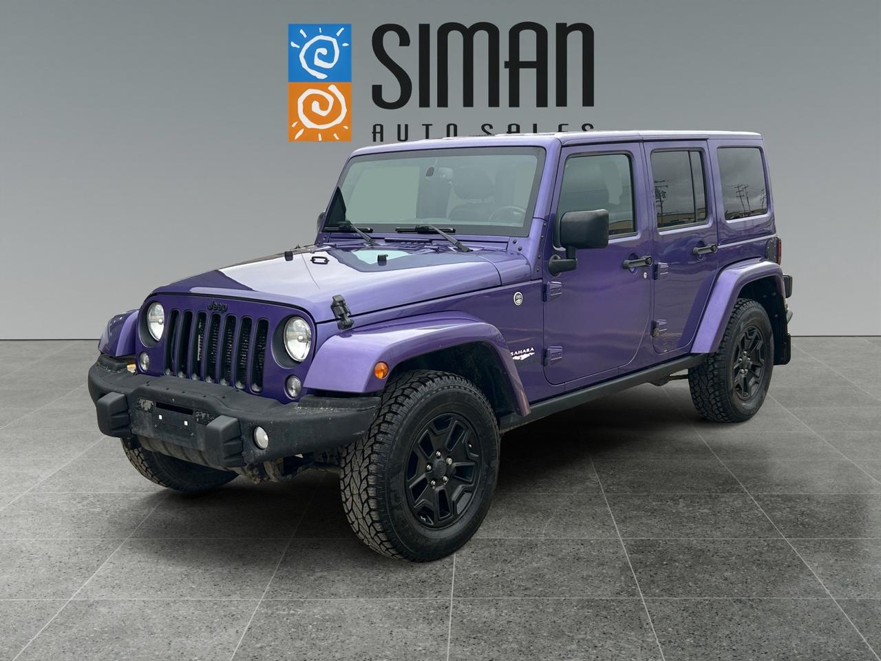 ## Adventure Ready: 2016 Jeep Wrangler Sahara 4x4

**Experience the ultimate blend of rugged capability and premium comfort.** This 2016 Jeep Wrangler Sahara is finished in a timeless style and ready to take you from the streets of Regina to the northern trails without missing a beat. With **123,000 km** and a sterling reputation, this isnt just a vehicleits an invitation to explore.

### Peace of Mind Comes Standard
We believe in transparency. Thats why this Jeep comes with a **Saskatchewan-local, accident-free Carfax report** and a history of excellent service records. To ensure its trail-ready for its next owner, weve just completed a comprehensive pre-sale inspection and extensive mechanical refreshing:
* **Fresh Full Synthetic Oil Service**
* **New Front and Rear Axle Seals**
* **New Front Upper & Lower Ball Joints**
* **Fresh Professional Wheel Alignment**

### Loaded with Premium Features
The Sahara trim means you dont have to sacrifice luxury for utility. Enjoy a cabin designed for all-season comfort:
* **Interior:** Stylish split-leather seating with heated front seats for those crisp Saskatchewan mornings.
* **Technology:** Stay connected with Navigation, Bluetooth, SiriusXM radio, and a CD player.
* **Versatility:** Smooth-shifting automatic transmission and removable roof panels for the ultimate open-air summer experience.

---

### Why Choose Siman Auto Sales?
Weve been serving Saskatchewan for over **27 years** because we treat our customers like neighbors. We are **large enough to make a difference, but small enough to care.**

* **Easy Financing:** We work with **16 different banks and lenders** on-site to get you the best rate possible, regardless of your credit history.
* **Trades Encouraged:** Looking to upgrade? We want your current vehicle!
* **Tailored Protection:** We offer a variety of aftermarket warranties designed to fit every need and budget.
* **Massive Selection:** Not sure if this is the one? Browse over 70 vehicles in our current inventory and check out our glowing customer reviews.

**Dont waitthis Sahara is serviced, inspected, and ready for its next owner.**