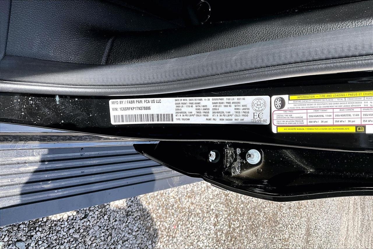 2026 RAM 1500 TUNGSTEN | Prem Leather | Rambox | 540HP Photo
