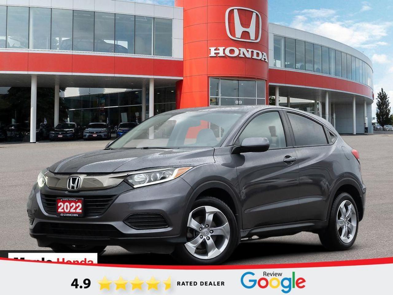 Recent Arrival! 2022 Honda HR-V LX Heated Seats| Apple Car Play| Android Auto| Honda Sensing|

Odometer is 30541 kilometers below market average! Good Condition| Must See| AWD CVT 1.8L I4 SOHC 16V i-VTEC


Honda Certified Details:

  * Vehicle history report. Access to My Honda
  * 24 hours/day, 7 days/week
  * 7 year / 160,000 km Power Train Warranty whichever comes first. This is an additional 2 year/60,000 kms beyond the original factory Power Train warranty. Honda Certified Used Vehicles also have the option to upgrade to a Honda Plus Extended Warranty
  * 7 day/1,000 km exchange privilege whichever comes first
  * Exclusive finance rates on Certified Pre-Owned Honda models
  * Multipoint Inspection


Why Buy from Maple Honda? REVIEWS: Why buy an used car from Maple Honda? Our reviews will answer the question for you. We have over 2,500 Google reviews and have an average score of 4.9 out of a possible 5. Who better to trust when buying an used car than the people who have already done so? DEPENDABLE DEALER: The Zanchin Group of companies has been providing new and used vehicles in Vaughan for over 40 years. Since 1973 our standards of excellent service and customer care has enabled us to grow to over 34 stores in the Great Toronto area and beyond. Still family owned and still providing exceptional customer care. WARRANTY / PROTECTION: Buying an used vehicle from Maple Honda is always a safe and sound investment. We know you want to be confident in your choice and we want you to be fully satisfied. Thats why ALL our used vehicles come with our limited warranty peace of mind package included in the price. No questions, no discussion - 30 days safety related items only. From the day you pick up your new car you can rest assured that we have you covered. TRADE-INS: We want your trade! Looking for the best price for your car? Our trade-in process is simple, quick and easy. You get the best price for your car with a transparent, market-leading value within a few minutes whether you are buying a new one from us or not. Our Used Sales Department is ALWAYS in need of fresh vehicles. Selling your car? Contact us for a value that will make you happy and get paid the same day. Https:/www.maplehonda.com.

Easy to buy, easy for servicing. You can find us in the Maple Auto Mall on Jane Street north of Rutherford. We are close both Canadas Wonderland and Vaughan Mills shopping centre. Easy to call in while you are shopping or visiting Wonderland, Maple Honda provides used Honda cars and trucks to buyers all over the GTA including, Toronto, Scarborough, Vaughan, Markham, and Richmond Hill. Our low used car prices attract buyers from as far away as Oshawa, Pickering, Ajax, Whitby and even the Mississauga and Oakville areas of Ontario. We have provided amazing customer service to Honda vehicle owners for over 40 years. As part of the Zanchin Auto group we offer dependable service and excellent customer care. We are here for you and your Honda.