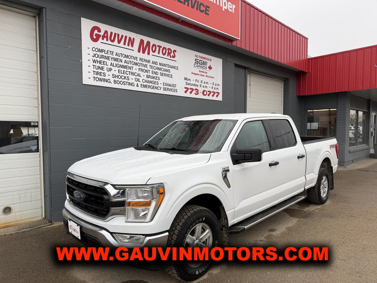 **For Sale: 2022 Ford F150 XLT Supercrew 4x4** at Gauvin Motors Ltd, Swift Current

Get ready to tackle any adventure with this fully equipped 2022 Ford F150 XLT Supercrew 4x4, now available for just **$29,995**!

**Key Features:**

- **Powerful Performance:**
  - 5.0 L V8 engine delivering **400 hp** and **410 lb-ft** of torque.
  - FX4 Off-Road Package for enhanced capability.

- **Comfort & Convenience:**
  - Spacious six-passenger seating with a front  **40/20/40 split bench** and folding armrest & power drivers seat
  - Dual climate control for personalized comfort.
  - Remote start and keyless entry for ultimate convenience.

- **Advanced Technology:**
  - Navigation system to guide your journeys.
  - Apple CarPlay and Android Auto for seamless connectivity.
  - Premium AM/FM/XM/MP3/streaming sound system for an elevated audio experience.

- **Utility & Safety:**
  - Step-up tailgate and spray-in box liner for easy loading.
  - Power rear sliding window and fog lights for improved visibility.
  - Lane departure system and variable drive modes for enhanced safety.

- **Robust Design:**
  - Desirable **6.5-foot box** with step bars.
  - Premium alloy wheels for a sleek look.
  - 120 Volt/400W outlet for all your power needs.

This truck has been **fully inspected and serviced**, ensuring its ready for the road. With trades welcomed and low-rate on-the-spot financing available, you wont find a better deal on a 2022 model anywhere!

**Dont miss out on this incredible opportunity!** Visit Gauvin Motors Ltd today and drive home your new F150!

 **Contact us now to schedule a test drive!**