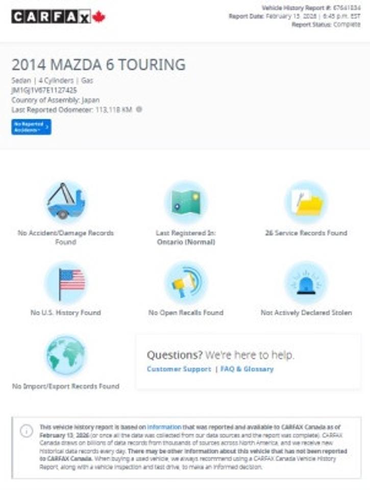 2014 Mazda MAZDA6 GS Photo