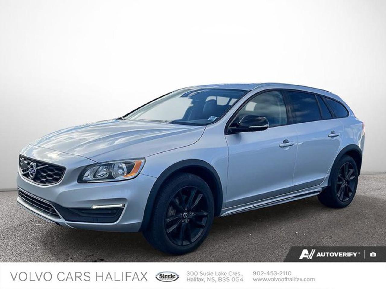 *2017 Volvo V60 Cross Country T5 Premier - 103,100KM - MVI *This is a fine example of a well-cared for 2017 V60 Cross Country. Great condition, Clean Carfax, and extremely well equipped. This adventure wagon is fully serviced, detailed, and available for immediate delivery.*- Blind Spot Information Package **- Climate Package **- Convenience Package **- Technology Package **- Navigation **Visit us today at Volvo Cars Halifax, 300 Susie Lake Crescent in Bayers Lake. *