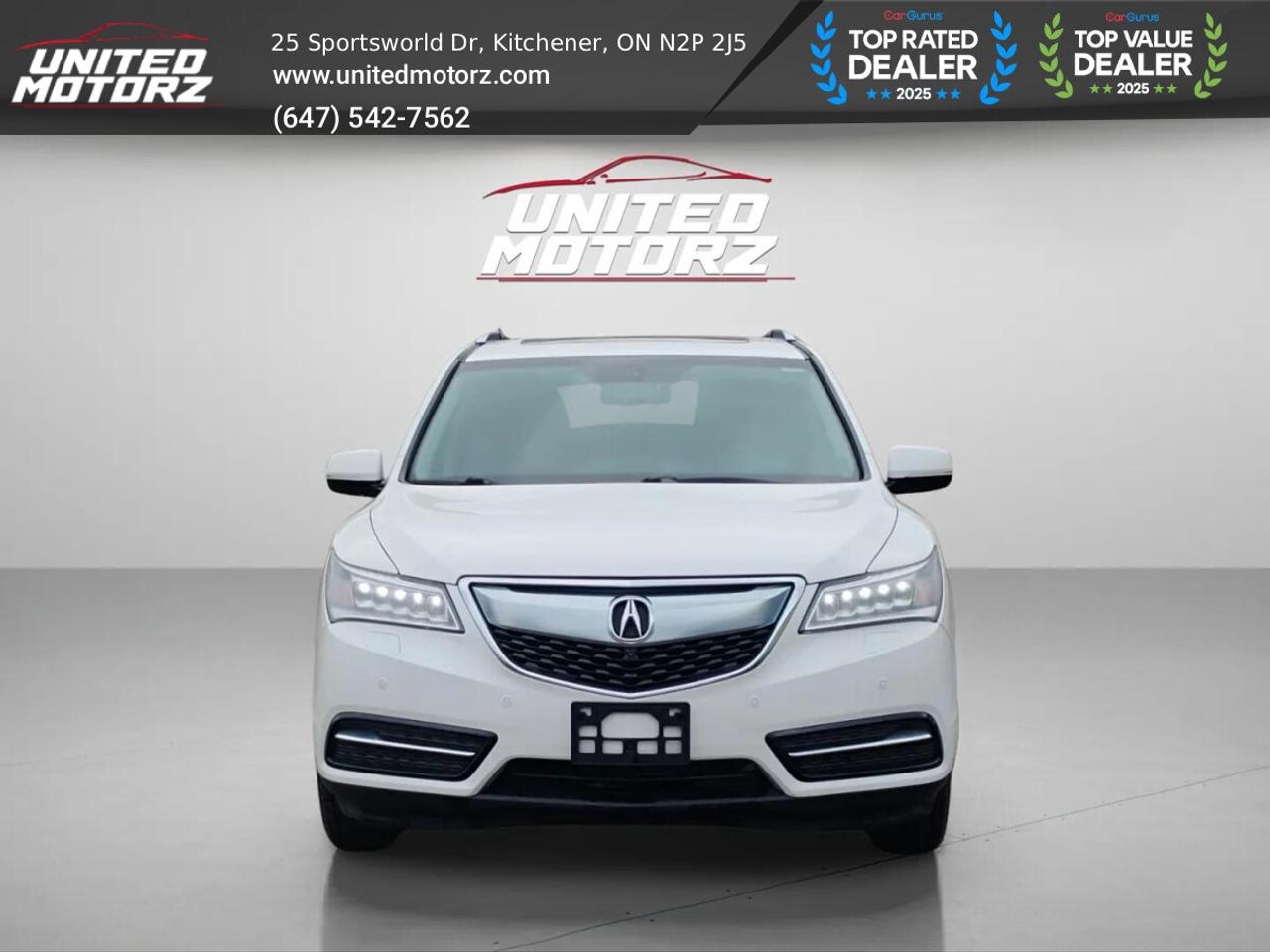 2014 Acura MDX Elite Pkg. AWD~SAFETY CERTIFIED~ Photo