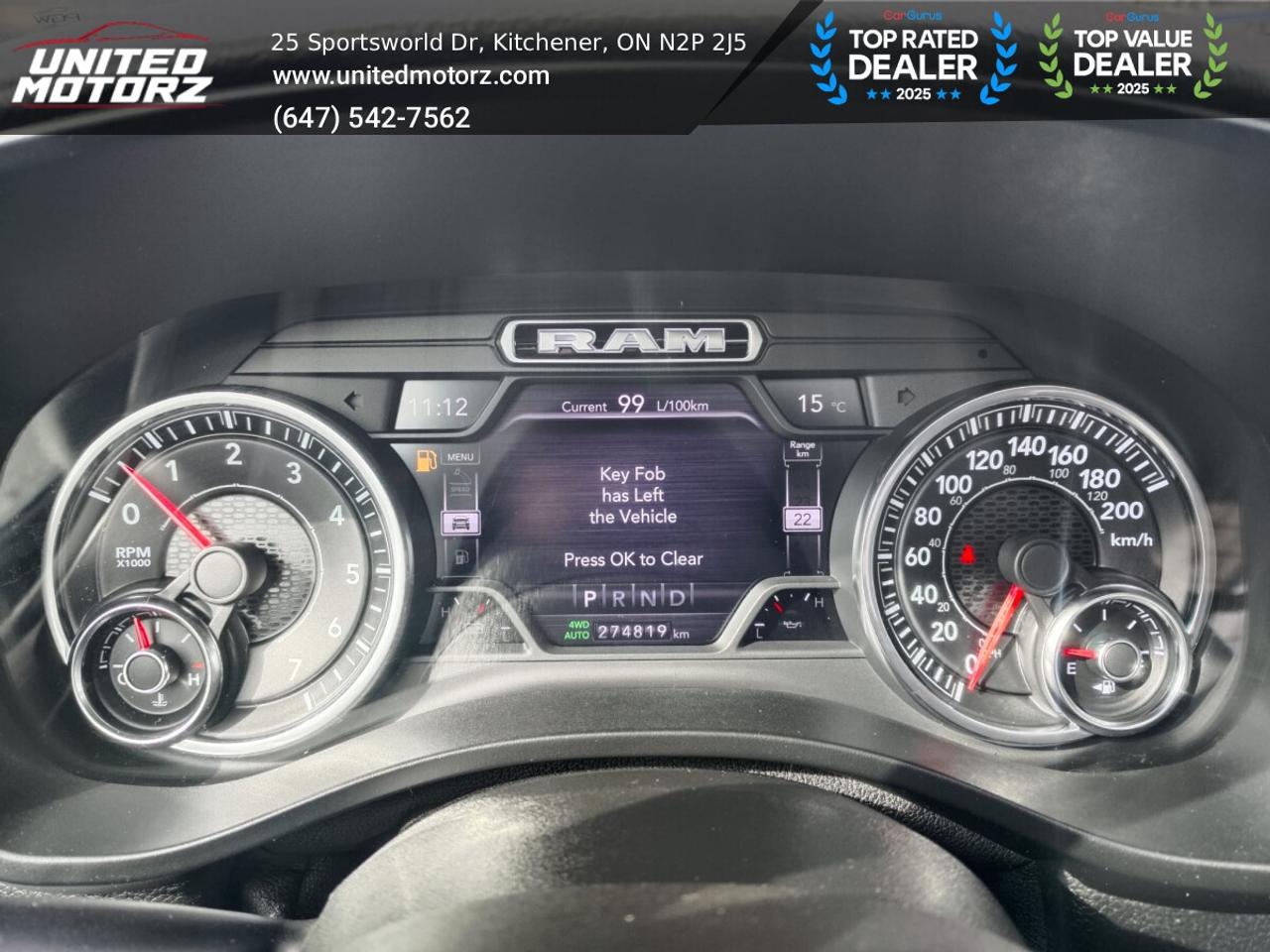 2020 RAM 1500 Big Horn Crew Cab 5'7" Box 5.7L Hemi V8~SAFAETY CE Photo