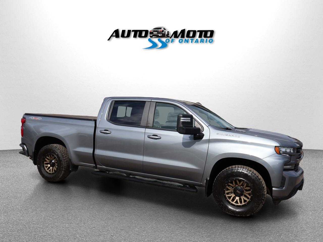 2021 Chevrolet Silverado 1500 RST CREW DIESEL 4WD CAMERA NAV BLUETOOTH HEATED SEATS/STEERING SUNROOF BOSE CRUISE ALLOYS Photo