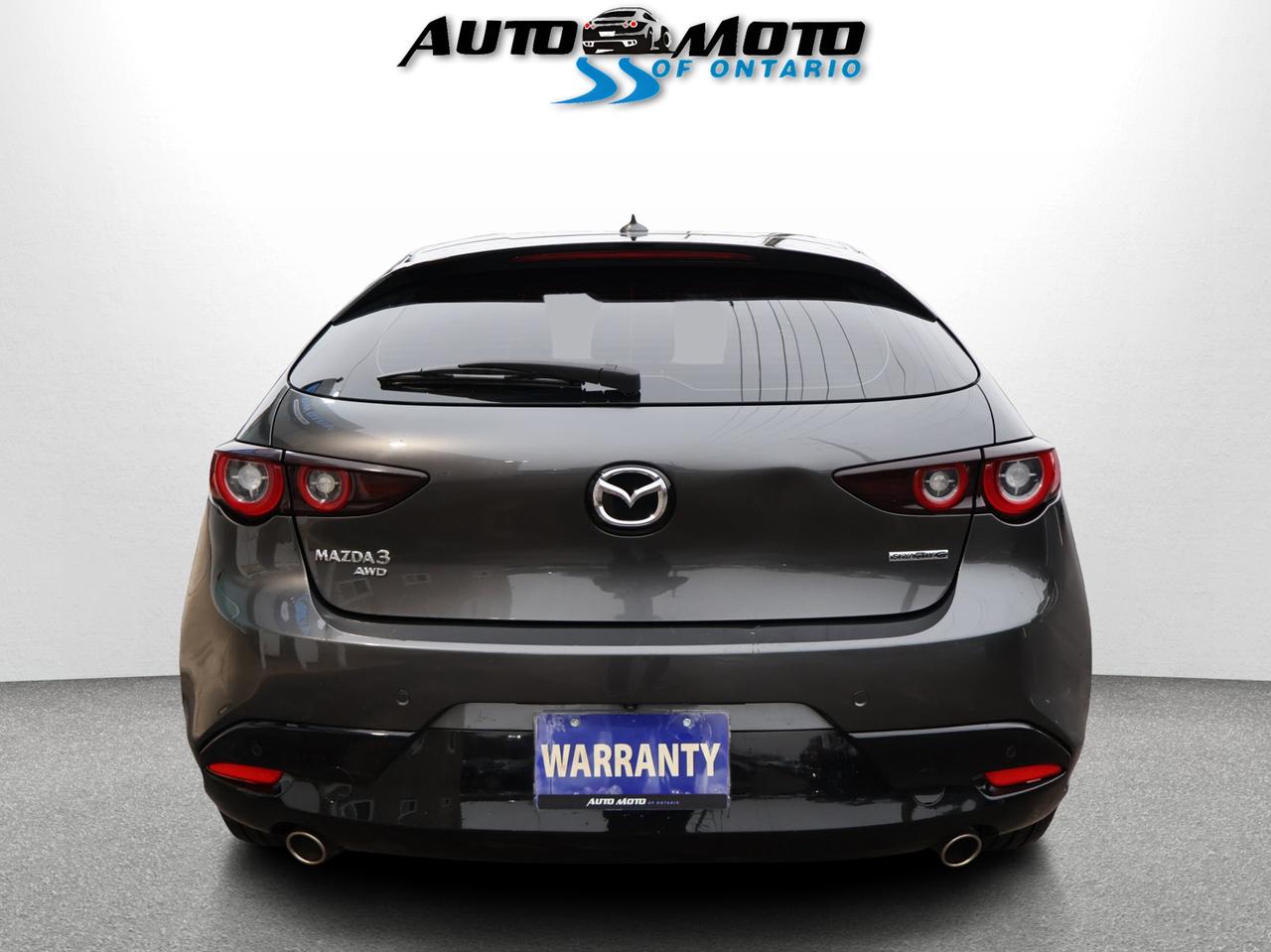 2022 Mazda MAZDA3 2.5T G-HB AWD CERTIFIED *1 OWNER*ACCIDENT FREE* 360"CAMERA NAV BLUETOOTH LEATHER HEATED SEATS SUNROOF P. SENSORS CRUISE ALLOYS Photo