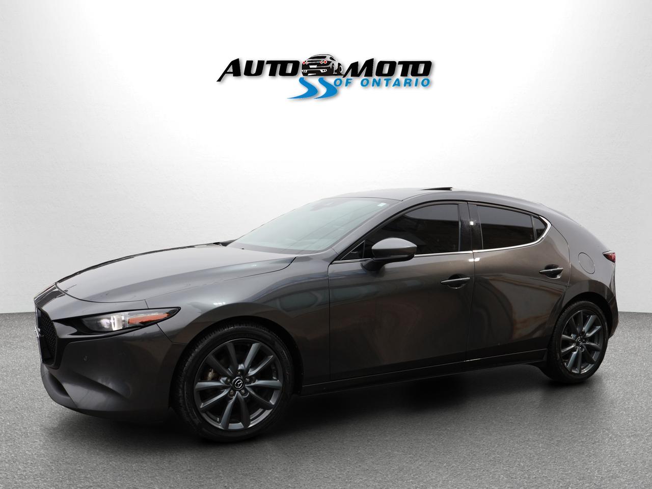 2022 Mazda MAZDA3 2.5T G-HB AWD CERTIFIED *1 OWNER*ACCIDENT FREE* 360"CAMERA NAV BLUETOOTH LEATHER HEATED SEATS SUNROOF P. SENSORS CRUISE ALLOYS Photo