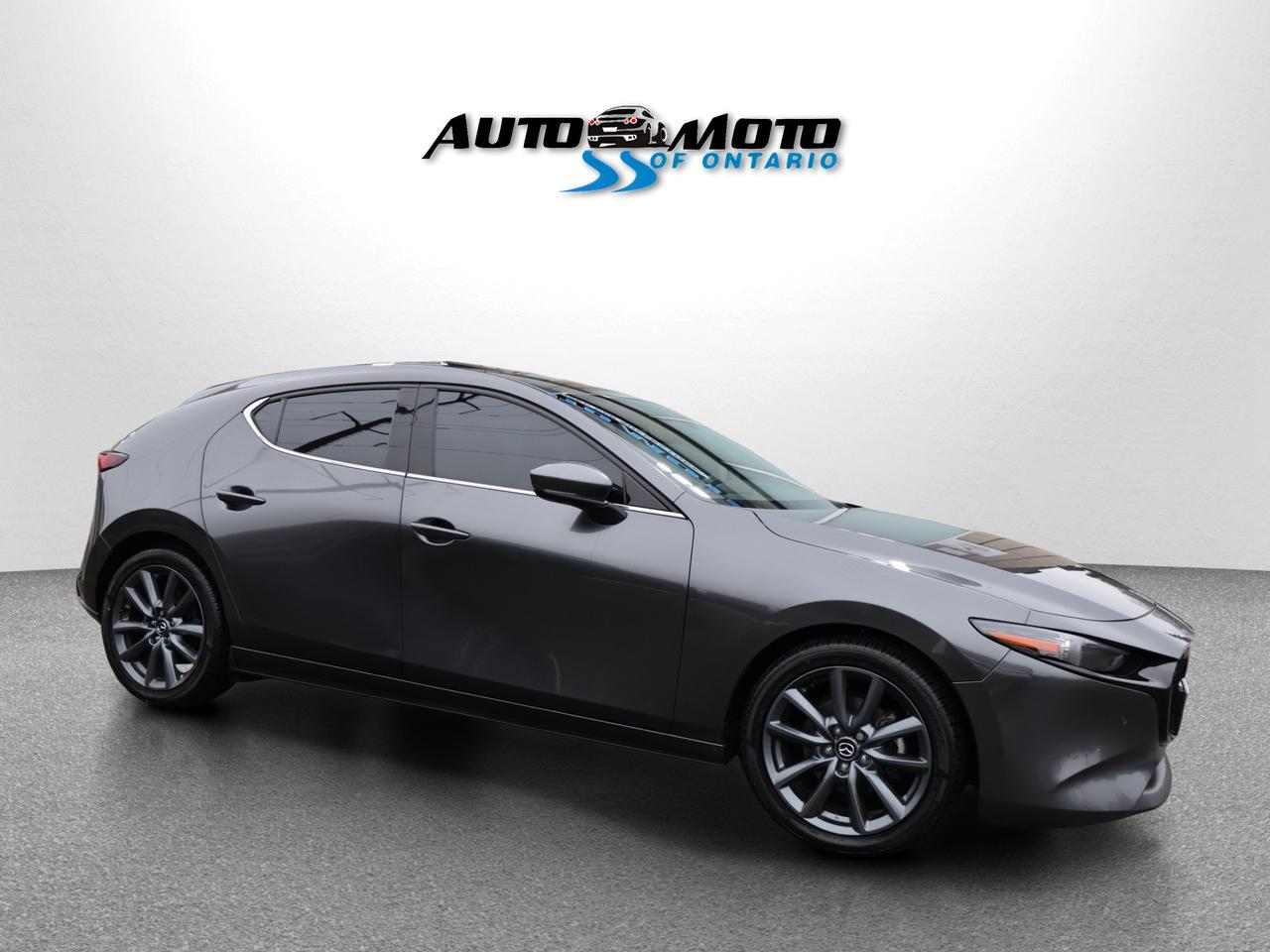 2022 Mazda MAZDA3 2.5T G-HB AWD CERTIFIED *1 OWNER*ACCIDENT FREE* 360"CAMERA NAV BLUETOOTH LEATHER HEATED SEATS SUNROOF P. SENSORS CRUISE ALLOYS Photo