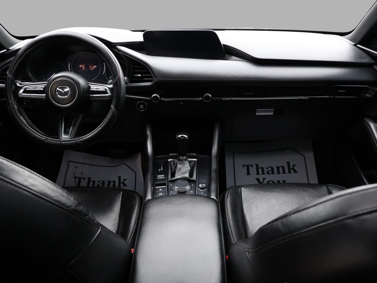 2022 Mazda MAZDA3 2.5T G-HB AWD CERTIFIED *1 OWNER*ACCIDENT FREE* 360"CAMERA NAV BLUETOOTH LEATHER HEATED SEATS SUNROOF P. SENSORS CRUISE ALLOYS Photo