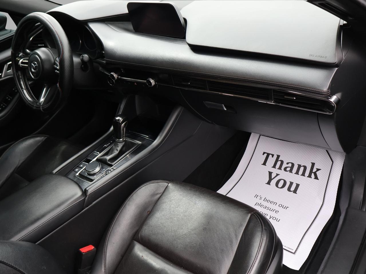 2022 Mazda MAZDA3 2.5T G-HB AWD CERTIFIED *1 OWNER*ACCIDENT FREE* 360"CAMERA NAV BLUETOOTH LEATHER HEATED SEATS SUNROOF P. SENSORS CRUISE ALLOYS Photo