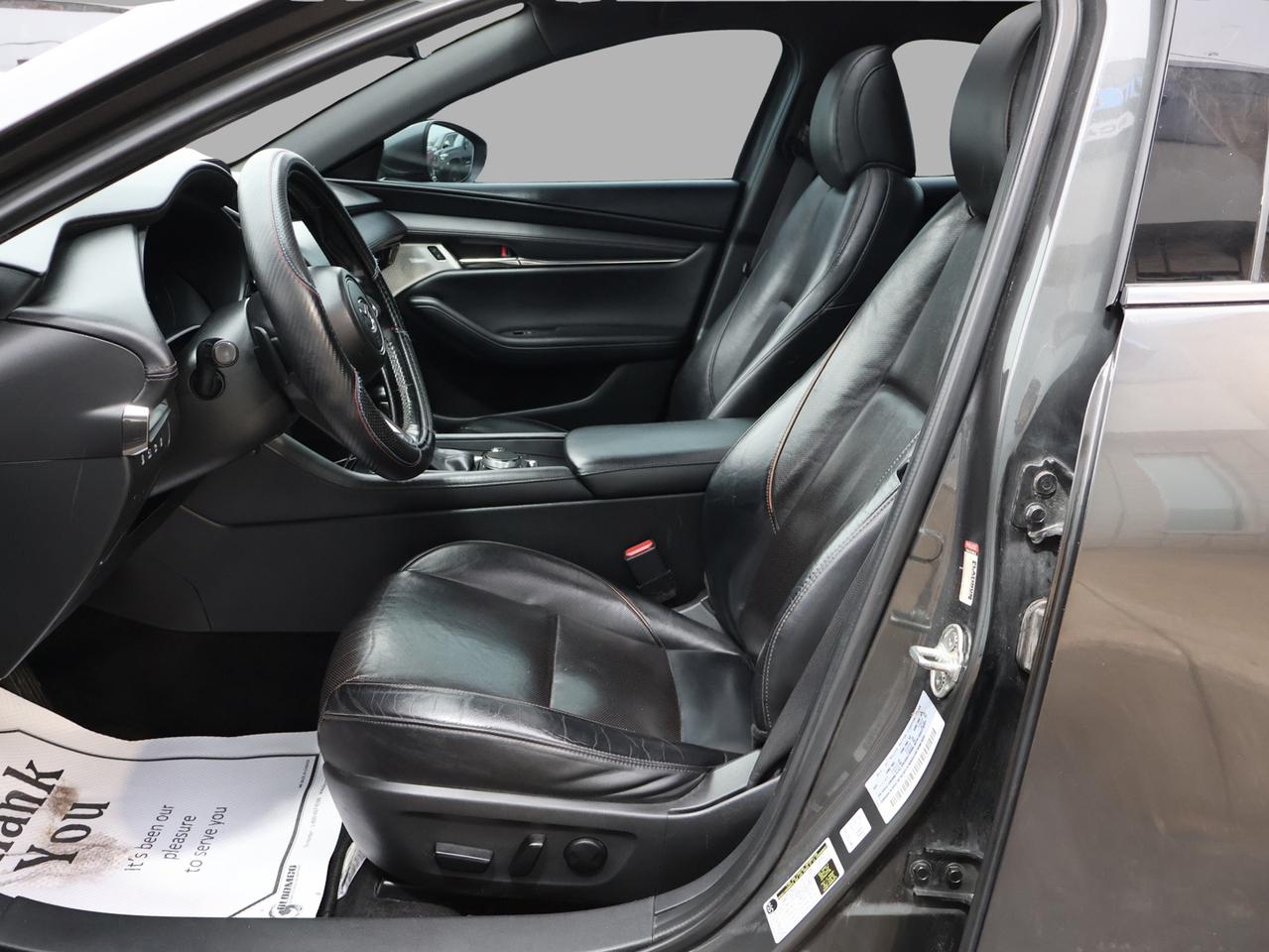 2022 Mazda MAZDA3 2.5T G-HB AWD CERTIFIED *1 OWNER*ACCIDENT FREE* 360"CAMERA NAV BLUETOOTH LEATHER HEATED SEATS SUNROOF P. SENSORS CRUISE ALLOYS Photo