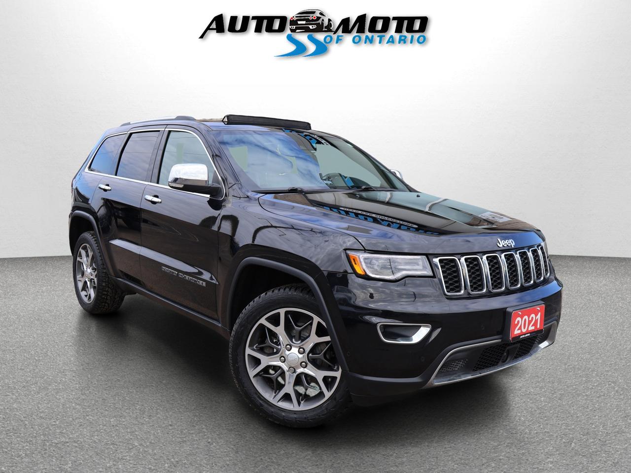 2021 Jeep Grand Cherokee LIMITED 4WD CERTIFIED *1 OWNER* CAMERA NAV BLUETOOTH LEATHER COOL/HEAT SEAT/STEERING SUNROOF CRUISE ALLOYS - Photo #1
