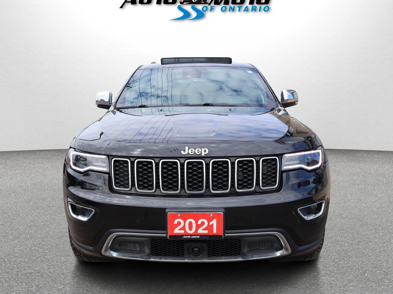 2021 Jeep Grand Cherokee LIMITED 4WD CERTIFIED *1 OWNER* CAMERA NAV BLUETOOTH LEATHER COOL/HEAT SEAT/STEERING SUNROOF CRUISE ALLOYS Photo