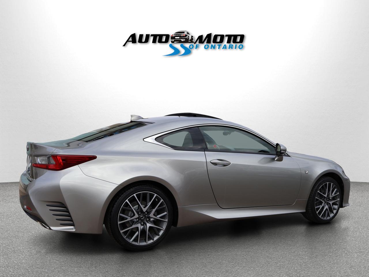 2017 Lexus RC 350 F-SPORT AWD CERTIFIED CAMERA NAV BLUETOOTH LEATHER COOL/HEAT SEAT/STEERING SUNROOF CRUISE ALLOYS Photo