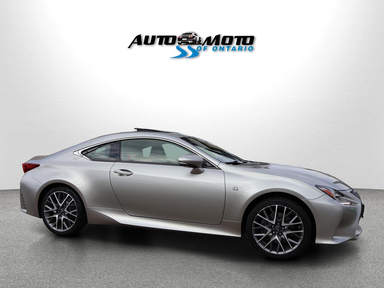 2017 Lexus RC 350 F-SPORT AWD CERTIFIED CAMERA NAV BLUETOOTH LEATHER COOL/HEAT SEAT/STEERING SUNROOF CRUISE ALLOYS Photo