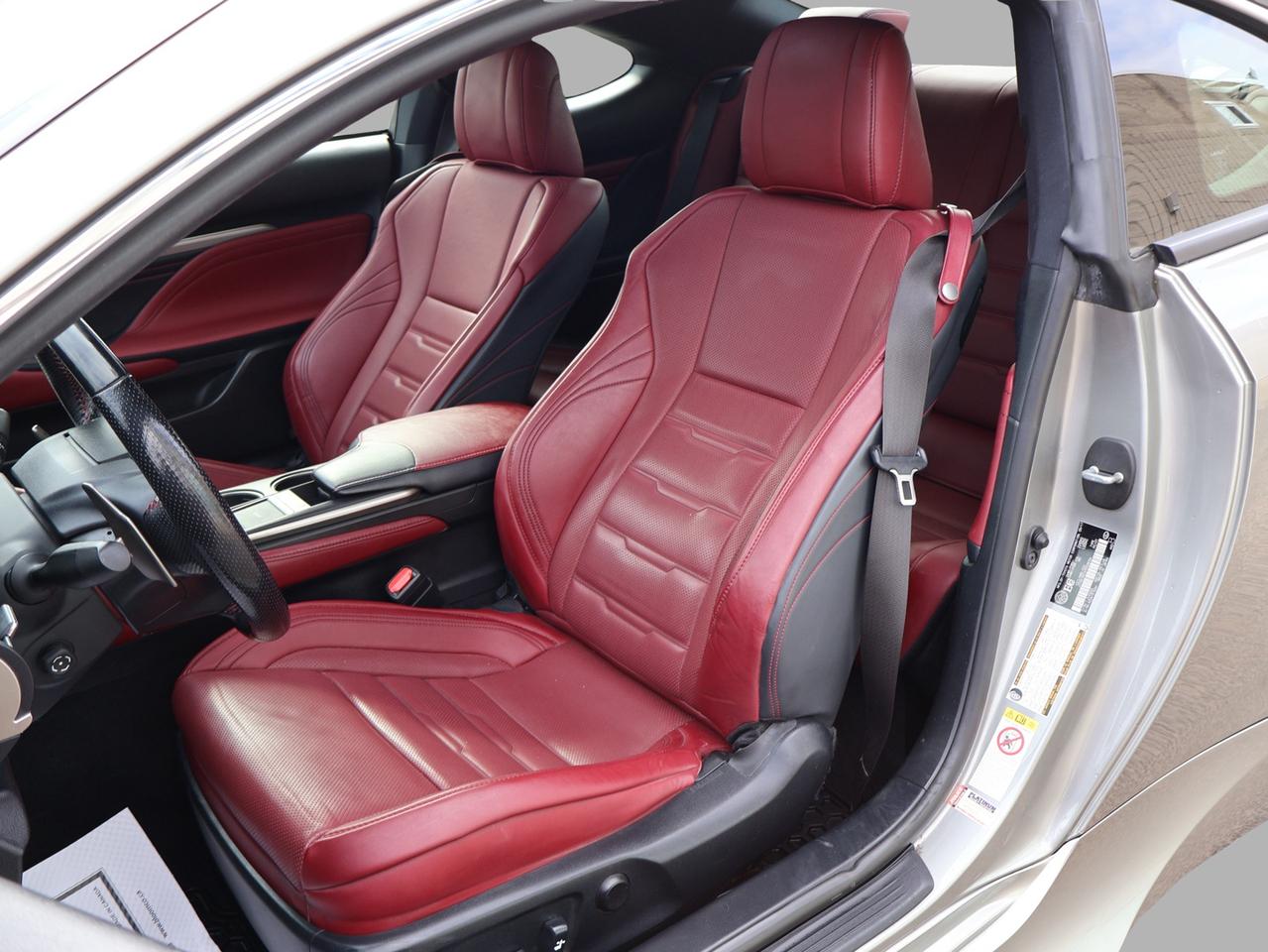 2017 Lexus RC 350 F-SPORT AWD CERTIFIED CAMERA NAV BLUETOOTH LEATHER COOL/HEAT SEAT/STEERING SUNROOF CRUISE ALLOYS Photo