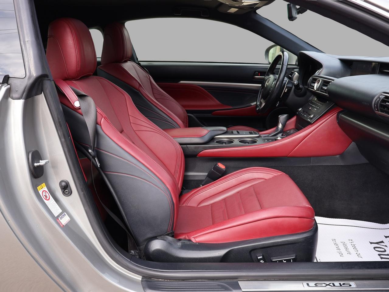 2017 Lexus RC 350 F-SPORT AWD CERTIFIED CAMERA NAV BLUETOOTH LEATHER COOL/HEAT SEAT/STEERING SUNROOF CRUISE ALLOYS Photo