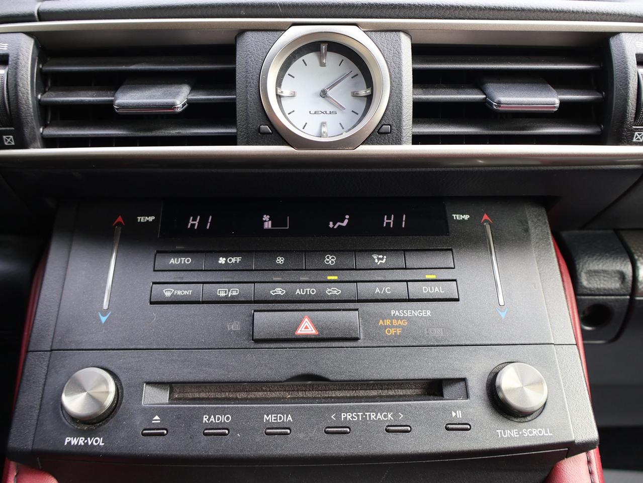 2017 Lexus RC 350 F-SPORT AWD CERTIFIED CAMERA NAV BLUETOOTH LEATHER COOL/HEAT SEAT/STEERING SUNROOF CRUISE ALLOYS Photo