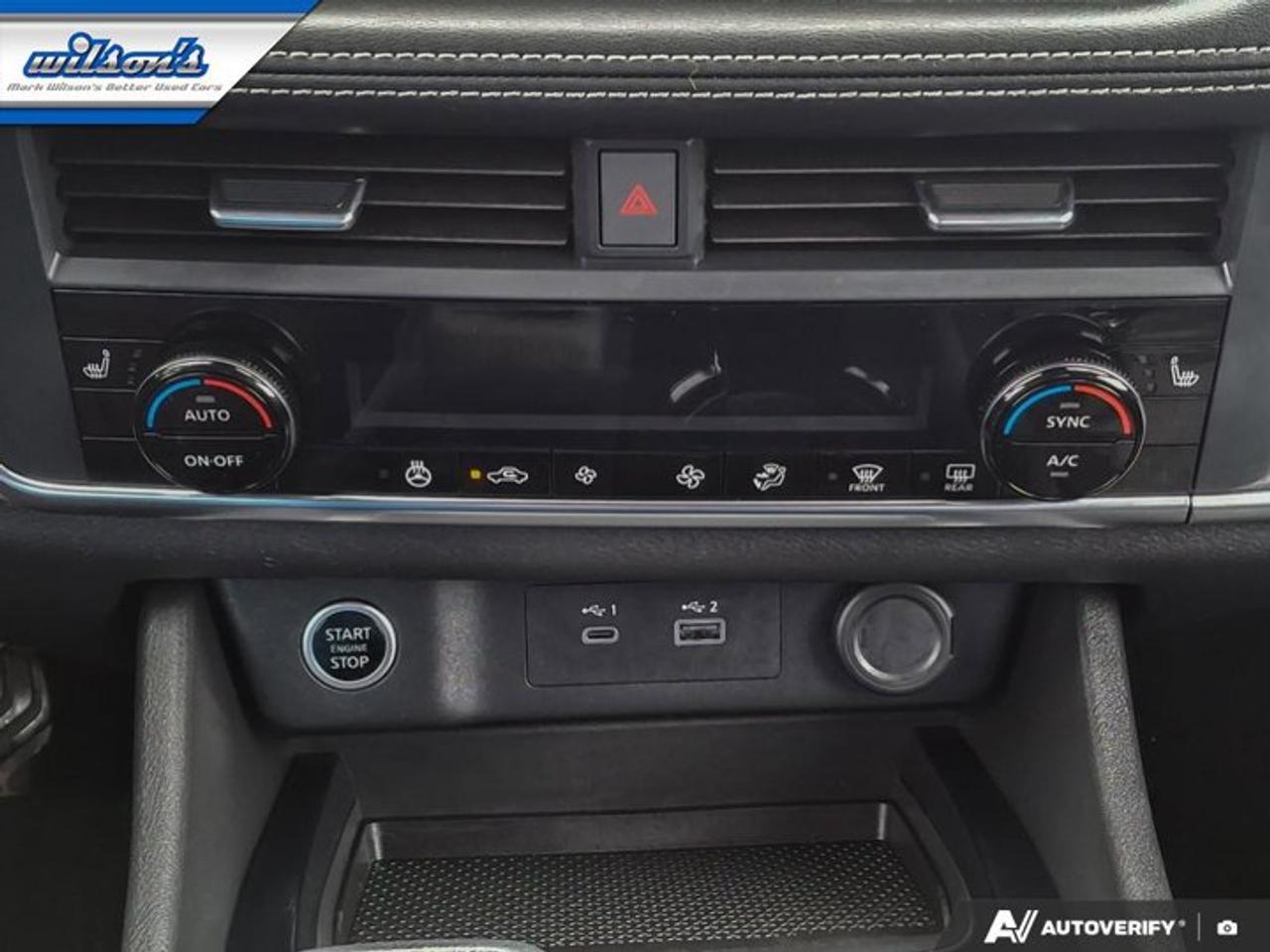 2023 Nissan Rogue SV AWD | Sunroof | 360 Camera | Remote Start | CarPlay + Android | Power Seats | and More ! Photo