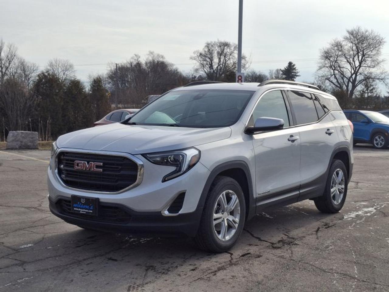 Check out this certified 2020 GMC Terrain SLE AWD | Driver Alert PKG | Heated Seats | Carplay + Android Auto | Lane Keep Assist | and More !. Its Automatic transmission and 1.5L engine will keep you going. This GMC Terrain has the following options: Air Conditioning, Heated Seats, Tilt Steering Wheel, Steering Radio Controls, Power Windows, Power Locks, Traction Control, Power Mirrors, AWD, and Android Auto / Apple CarPlay. Test drive this vehicle at Mark Wilsons Better Used Cars, 5055 Whitelaw Road, Guelph, ON N1H 6J4.MASSIVE SELECTION: 500+ vehicles in ONE LOCATION, all Live Market Priced for the best value!STRAIGHTFORWARD & TRANSPARENT PRICING: Our Advertised Price INCLUDES:Safety Certification! (No separate certification fee upcharge).FREE Carfax History Report!NO upcharge for paying cash!CONFIDENCE & PEACE OF MIND: 30-Day/3,000 km Warranty INCLUDED! Plus a 5-Day Exchange Privilege!*EASY FINANCING: Better-than-bank rates, $0 Down, and 3 Months No Payments available OAC. BAD CREDIT APPROVED HERE!WE BUY CARS: Get Top Dollar for your trade, or sell us your vehicle for CASH even if you dont buy ours!www.shopwilsons.comAn Honest, Transparent Buying Experience. Trusted in business since 1961!(Cash Prices Exclude HST and Licensing Fees only.)