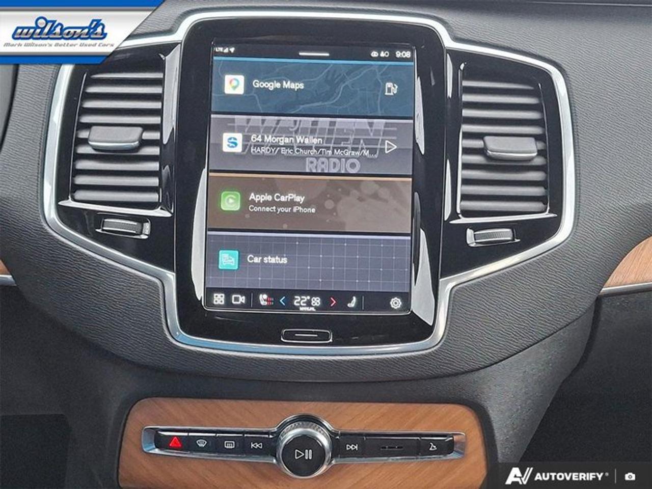 2024 Volvo XC90 Plus Bright Theme AWD | Leather | Sunroof | 360 Camera | Nav | Heated Seats | and Much More ! Photo