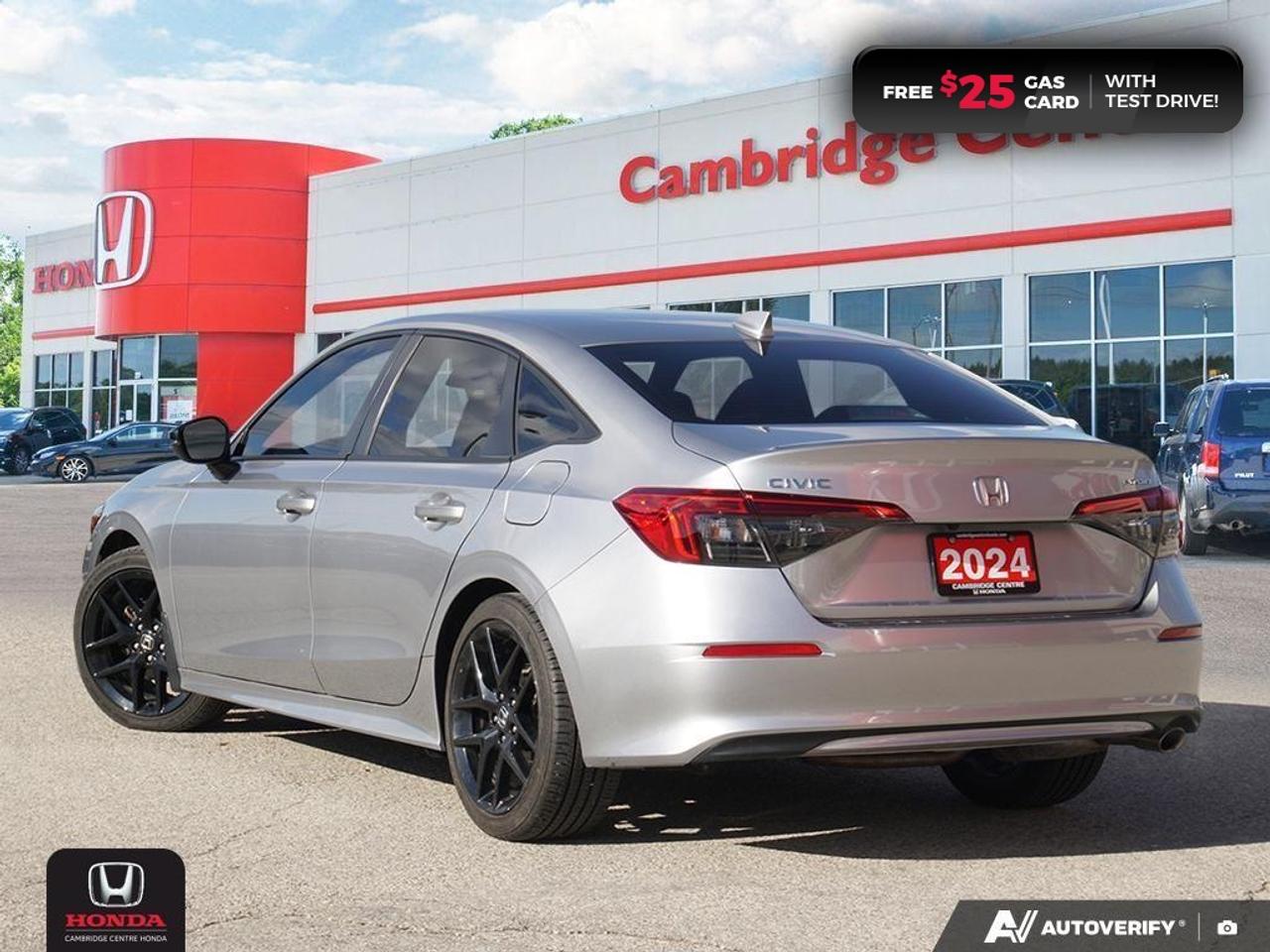 2024 Honda Civic Sport HONDA SENSING TECHNOLOGIES | REMOTE STARTER | APPLE CARPLAY™/ANDROID AUTO™ Photo3