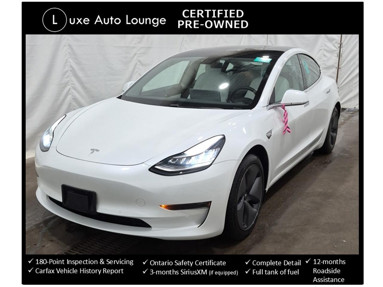 2020 Tesla Model 3 Standard Range Plus!!! ONLY 25K!!! WHITE LEATHER!!