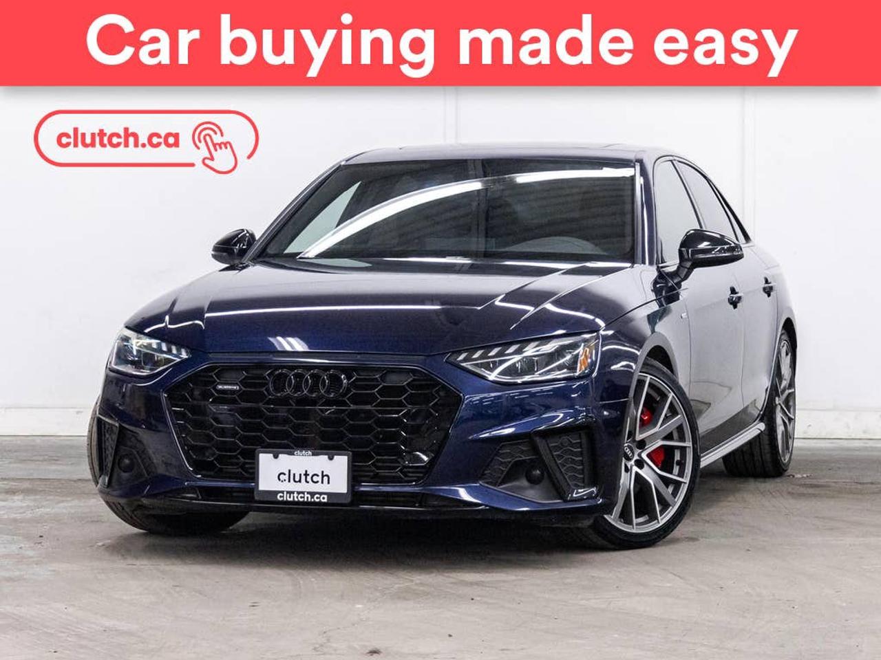 1 OWNER / Active Lane Keep Assistance, Power Passenger Seat, Android Auto and more!<br> <br>Clutch is the largest online used car retailer in Canada, delivering a seamless, hassle-free car-buying experience to drivers everywhere. Shop thousands of used cars online, get the right one delivered to your door, and enjoy peace of mind with our 10-Day Money-Back Guarantee. How sweet is that? To learn more, visit clutch.ca.<br> <br>The top features for this car include:<br> <br>Blindspot Sensors<br>Active Lane Keep Assistance<br>Power Passenger Seat<br>Android Auto<br>Wireless Charging<br>USB Input<br>Keyless Entry<br>Push Button Start<br>Keyfob Remote Trunk Release<br>Rear Collision Warning<br>Rear Collision Mitigation<br>Rear Cross Traffic Alert<br>Pedestrian Detection<br>Heated Steering Wheel<br>Passive Keyless Entry<br>Auto Stop/Start<br>Electric Parking Brake<br>Brake Assist<br>Cornering Lights<br>Welcome Lights<br>Auto Dimming Rearview Mirror<br>Front Heated Seats<br>Power Lumbar Support<br>Folding Rear Seats<br>Driver Seat Memory System<br>Climate Control<br>Dual Zone Front Climate Control<br>Rear Climate Control<br>Rear Climate Vents<br>Speed-Sensitive Volume<br>Bluetooth Music<br>Touchscreen Display<br>GPS Navigation<br>Cruise Control<br>Integrated Garage Door Opener<br>12V Outlet<br>Hands Free Device Connectivity<br>Apple CarPlay<br>One-Touch Windows<br>Rain Sensing Wipers<br>Rear Window Defroster<br>Sunroof<br>Hill Assistance<br>Automatic High Beams<br>Rear View Camera<br>Parking Sensors<br>Rear Parking Sensors<br>Power Driver Seat<br>Ambient Lighting<br> <br>Seamless home delivery - Delivery to your door in a matter of days. Available on select packages.<br> <br>Try it out for 10 days - If you do not like it, we will take it back. <br> <br>Quality assured - All cars go through our rigorous 210-point inspection and reconditioning process.<br> <br>Peace of mind - Warranty and protection plans available.<br> <br>Haggle-free - No haggling or hard sells.<br> <br>100% Transparency - Full inspection reports on every car, including high-res photography and a free Carfax report.<br> <br>Listed price is for cash purchase only and does not include taxes, Shipping Fees (if applicable), Delivery Fees (if applicable), government licensing fees.<br> <br>Previous Provincial Registrations:<br>Ontario<br> <br>Stock # 93861