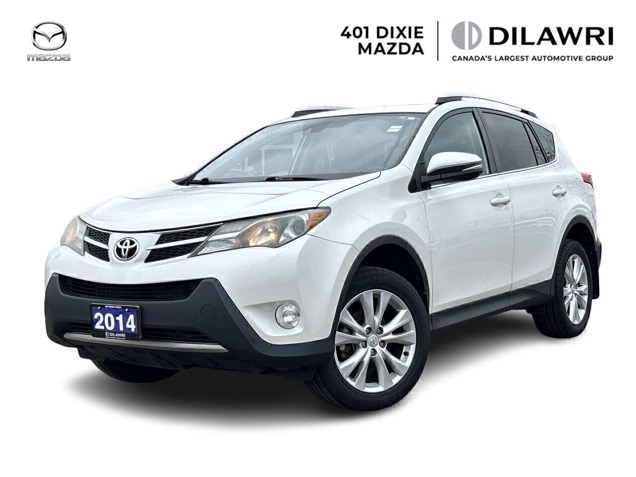 2014 Toyota RAV4 AWD Limited Clean Condition, Sunroof, Power Tailga Photo0