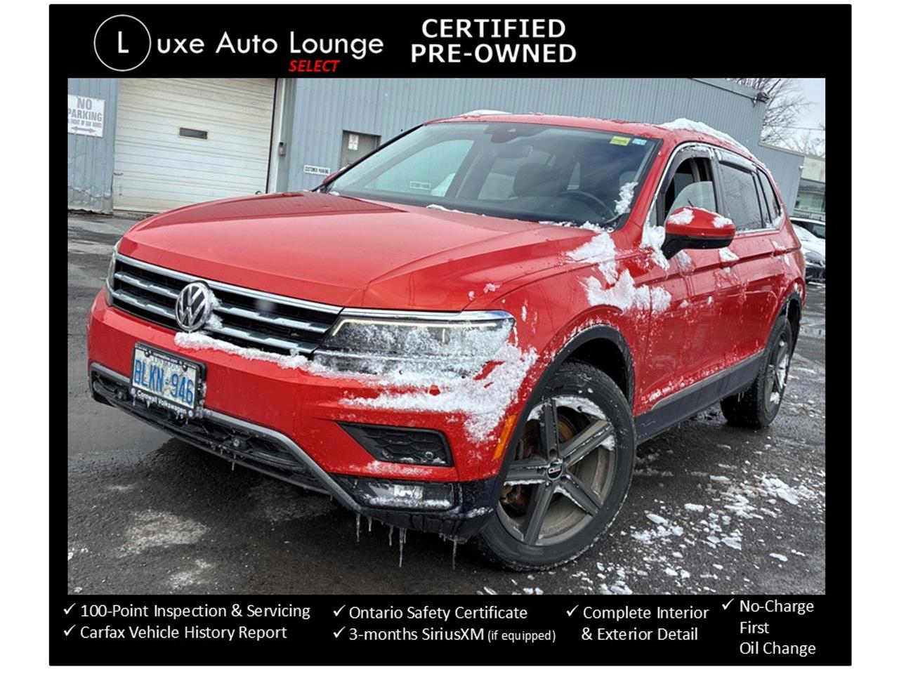 2018 Volkswagen Tiguan Highline - LEATHER, SUNROOF, NAV, FENDER STEREO!! Photo
