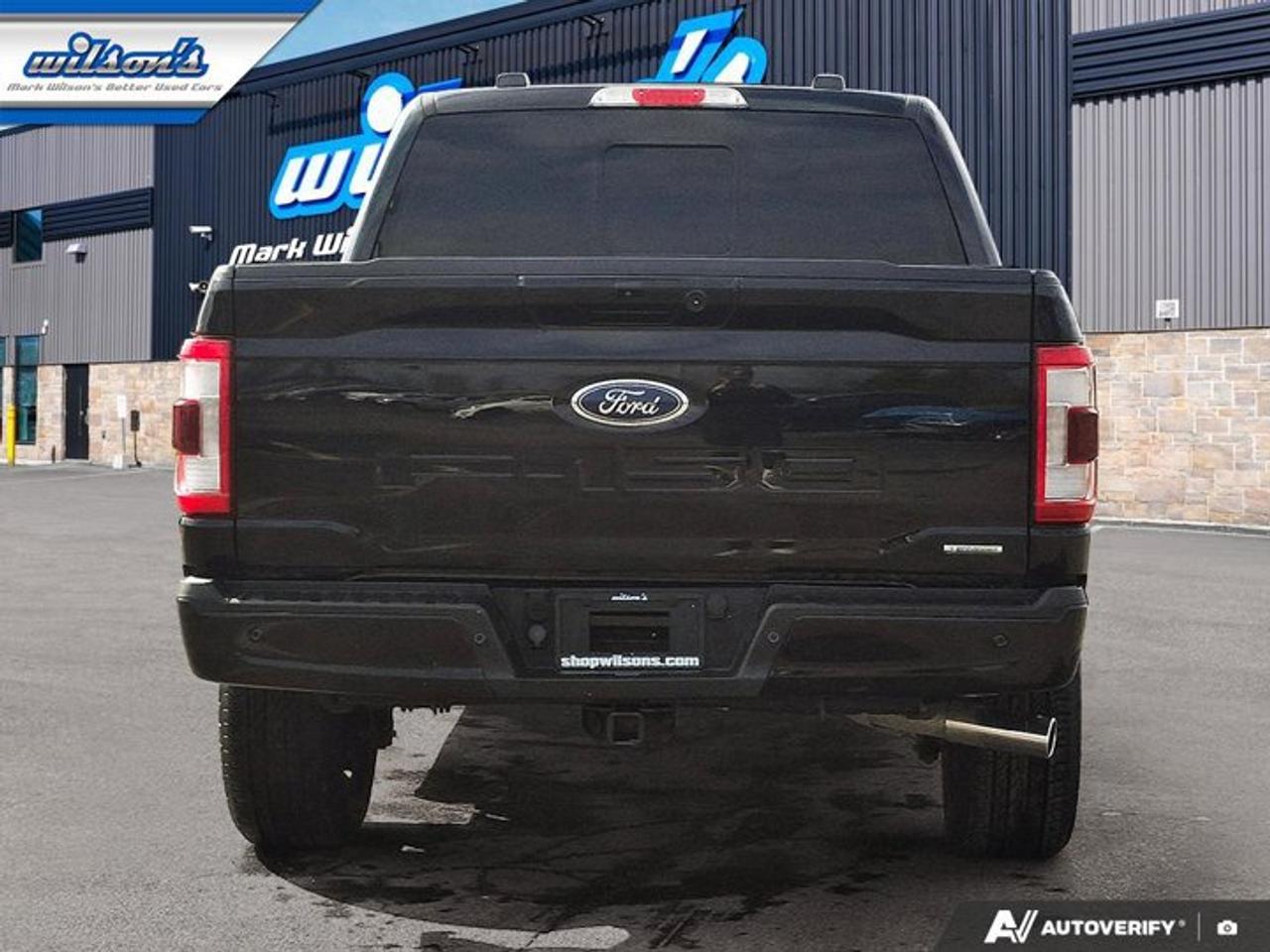 2022 Ford F-150 LARIAT Crew 4X4 | 502A | Sport Pkg | Leather | Pano Sunroof | Cooled + Heated Seats | and More ! Photo3