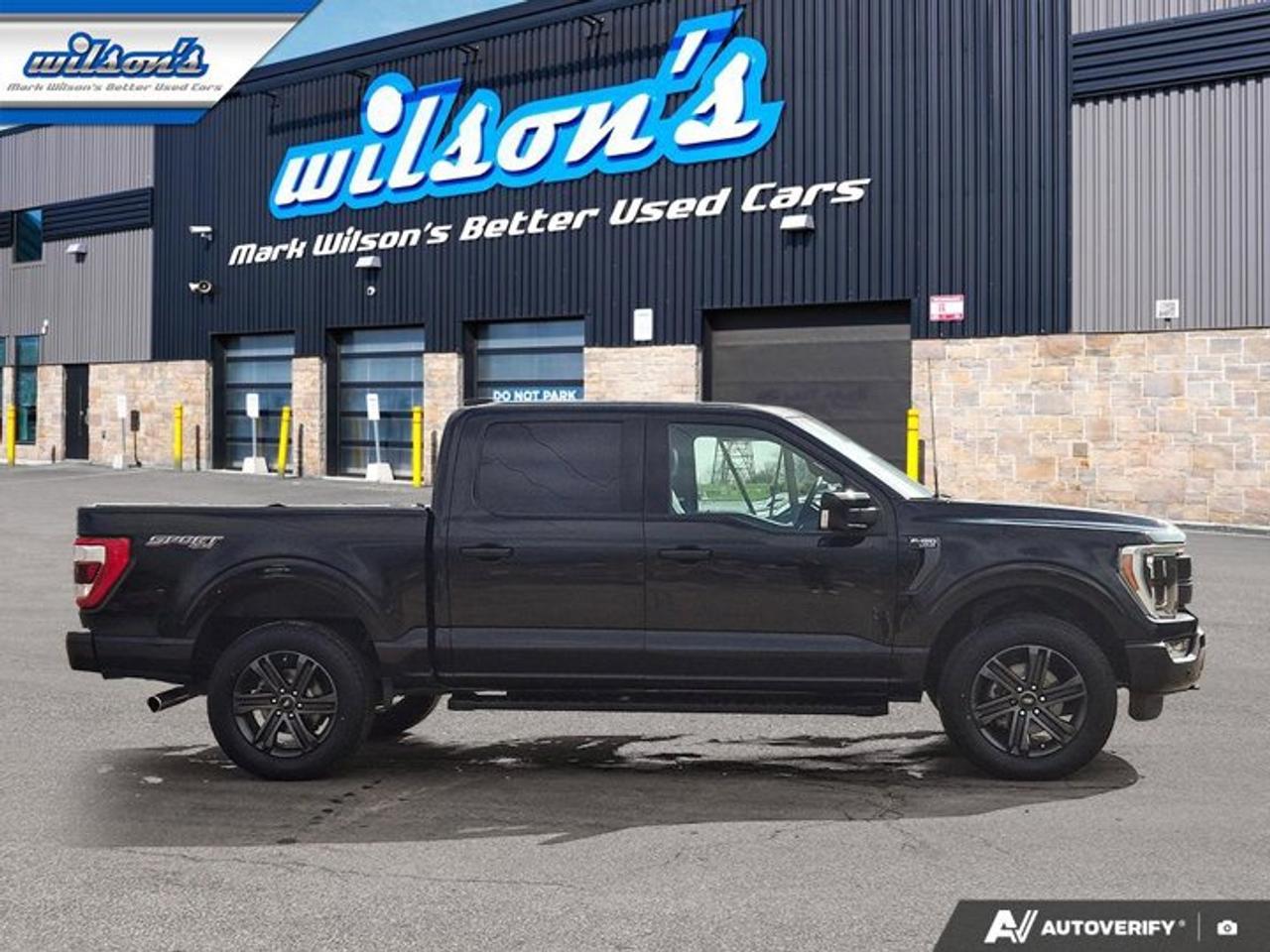 2022 Ford F-150 LARIAT Crew 4X4 | 502A | Sport Pkg | Leather | Pano Sunroof | Cooled + Heated Seats | and More ! Photo